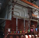 寧城光大熱力130T、65T往復爐排熱水爐